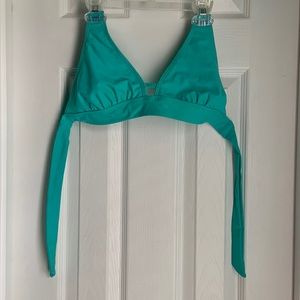 Teal/Turquoise Triangle Bikini Top - Women’s S/M